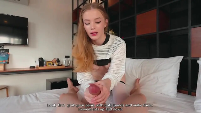 Redhead takes phone sex to wild fucking session