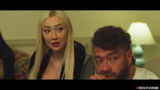 Sluttish temptress takes on double penetration