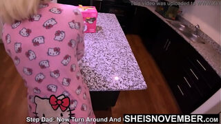 Happy Birthday StepDad From Msnovember :-) Innocent Ebony Daughter Inlaw Squatting Down Sucking Point Of View BJ In Pajamas, 4k Taboo Fauxcest Since Wife Isn't Home, Kinky Inlaws On Sheisnovember